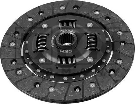 KM Germany 069 1968 - Clutch Disc autospares.lv