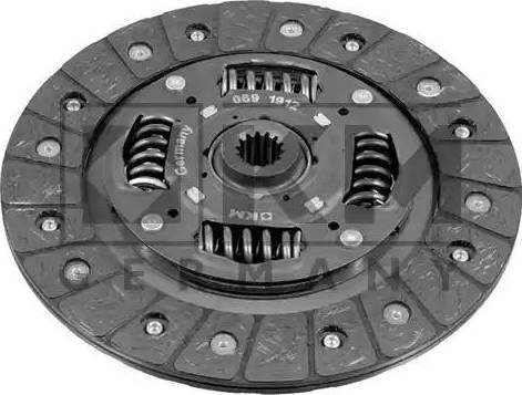 KM Germany 069 1912 - Clutch Disc autospares.lv