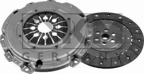 KM Germany 069 1672 - Clutch Kit autospares.lv