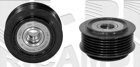 KM International FI9580 - Pulley, alternator, freewheel clutch autospares.lv