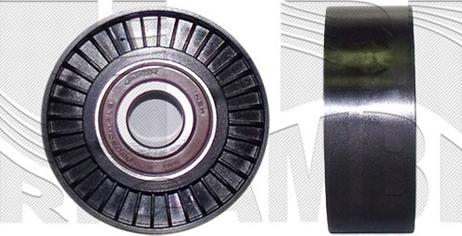 KM International FI19360 - Pulley, v-ribbed belt autospares.lv