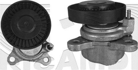 KM International FI14870 - Belt Tensioner, v-ribbed belt autospares.lv