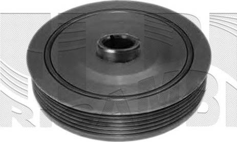 KM International FI15820 - Belt Pulley, crankshaft autospares.lv