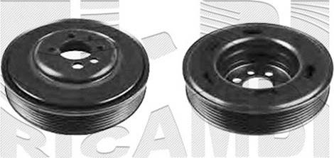 KM International FI15250 - Belt Pulley, crankshaft autospares.lv