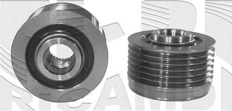 KM International FI10660 - Pulley, alternator, freewheel clutch autospares.lv