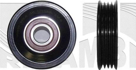 KM International FI11010 - Pulley, v-ribbed belt autospares.lv