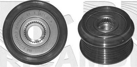 KM International FI13600 - Pulley, alternator, freewheel clutch autospares.lv