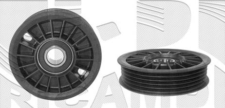 KM International FI3660 - Pulley, v-ribbed belt autospares.lv