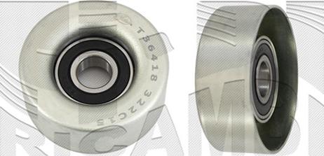 KM International FI25850 - Pulley, v-ribbed belt autospares.lv