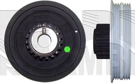 KM International FI20940 - Belt Pulley, crankshaft autospares.lv
