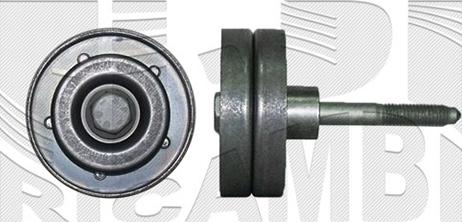 KM International FI21080 - Pulley, v-ribbed belt autospares.lv