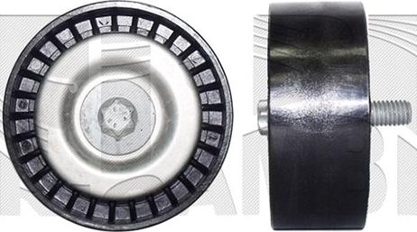 KM International FI22940 - Pulley, v-ribbed belt autospares.lv