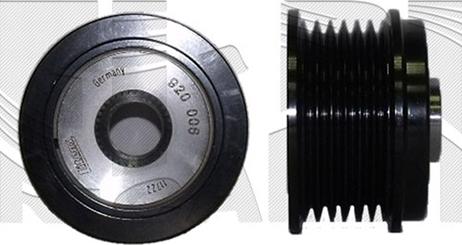 KM International FI22180 - Pulley, alternator, freewheel clutch autospares.lv