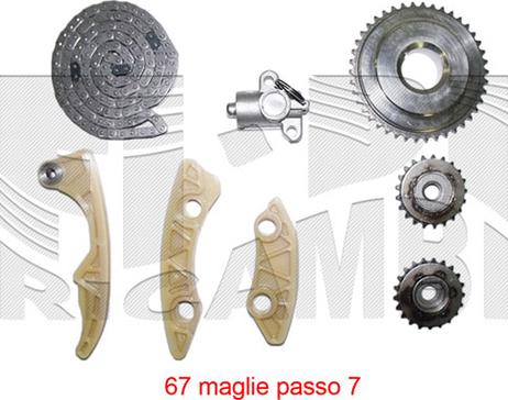 KM International KCD054 - Timing Chain Kit autospares.lv