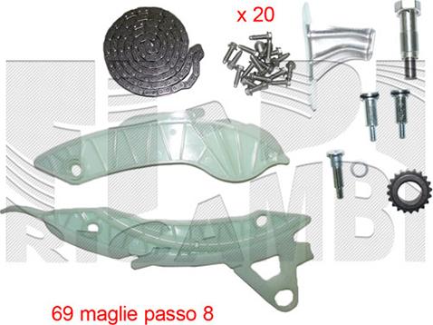 KM International KCD052 - Timing Chain Kit autospares.lv