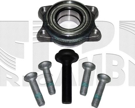 KM International RK1043 - Wheel hub, bearing Kit autospares.lv