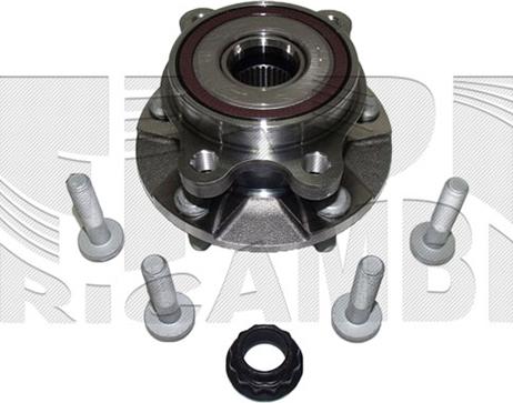 KM International RK1897 - Wheel hub, bearing Kit autospares.lv