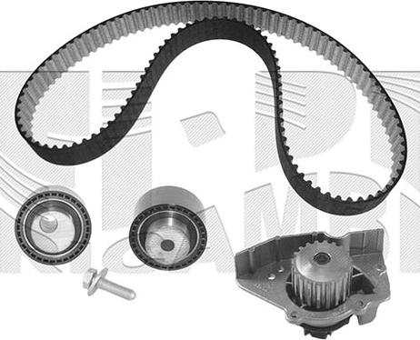 KM International WKFI090 - Water Pump & Timing Belt Set autospares.lv