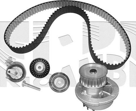 KM International WKFI145 - Water Pump & Timing Belt Set autospares.lv