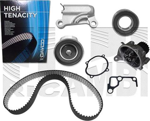 KM International WKFI369 - Water Pump & Timing Belt Set autospares.lv