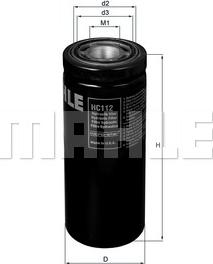 KNECHT HC 112 - Hydraulic Filter, automatic transmission autospares.lv
