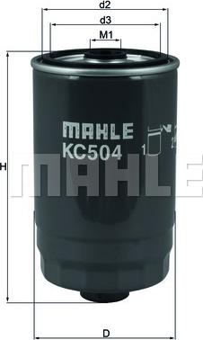 KNECHT KC 504 - Fuel filter autospares.lv