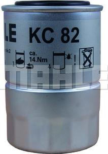 KNECHT KC 82D - Fuel filter autospares.lv