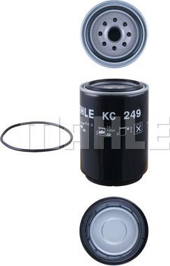 KNECHT KC 249D - Fuel filter autospares.lv