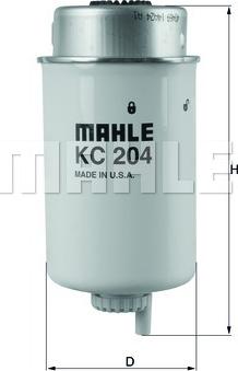 KNECHT KC 204 - Fuel filter autospares.lv