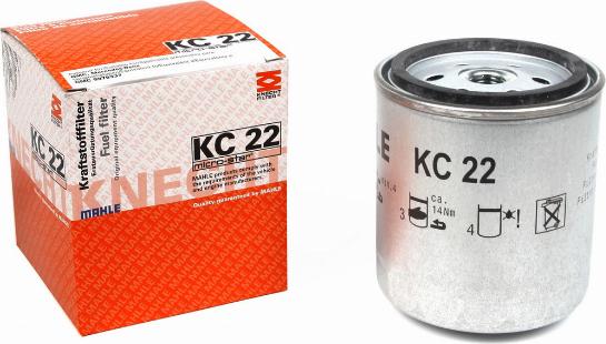 KNECHT KC 22 - Fuel filter autospares.lv