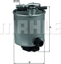 KNECHT KL 440/14 - Fuel filter autospares.lv