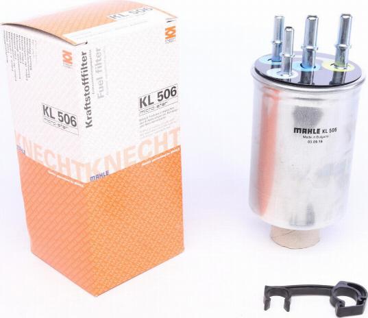 KNECHT KL 506 - Fuel filter autospares.lv