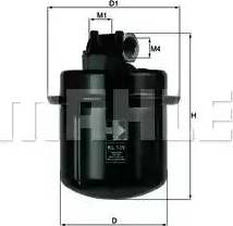 KNECHT KL 109 - Fuel filter autospares.lv