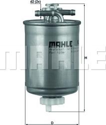 KNECHT KL 103 - Fuel filter autospares.lv