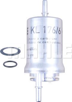 KNECHT KL 176/6D - Fuel filter autospares.lv