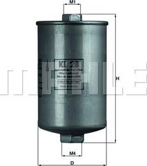 KNECHT KL 28 - Fuel filter autospares.lv