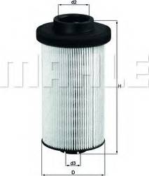 KNECHT KX 80D - Fuel filter autospares.lv