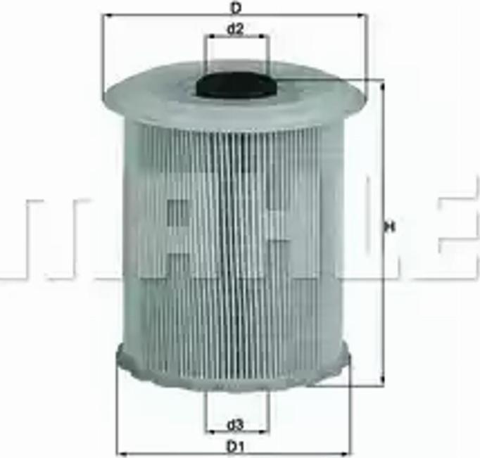KNECHT KX 75D - Fuel filter autospares.lv