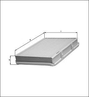 KNECHT LA13 - Filter, interior air autospares.lv