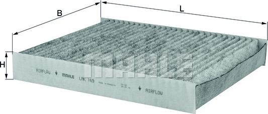 KNECHT LAK 169 - Filter, interior air autospares.lv