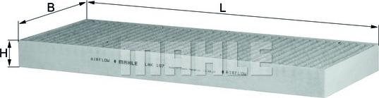 KNECHT LAK 167 - Filter, interior air autospares.lv