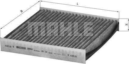 KNECHT LAK 184 - Filter, interior air autospares.lv