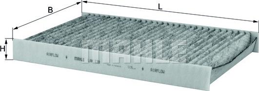 KNECHT LAK 138 - Filter, interior air autospares.lv