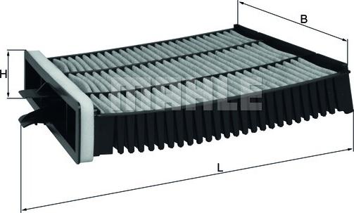 KNECHT LAK 227 - Filter, interior air autospares.lv