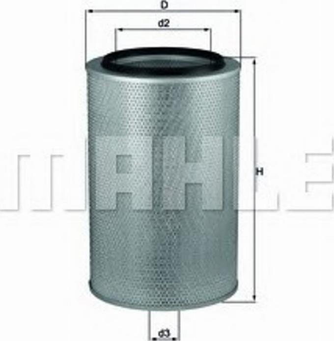 KNECHT LX 436 - Air Filter, engine autospares.lv