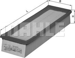 KNECHT LX 541 - Air Filter, engine autospares.lv