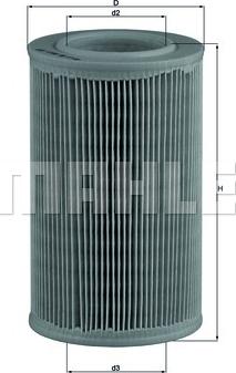 KNECHT LX 55 - Air Filter, engine autospares.lv