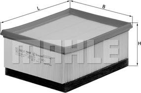 KNECHT LX 645/1 - Air Filter, engine autospares.lv