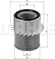 KNECHT LX 878 - Air Filter, engine autospares.lv
