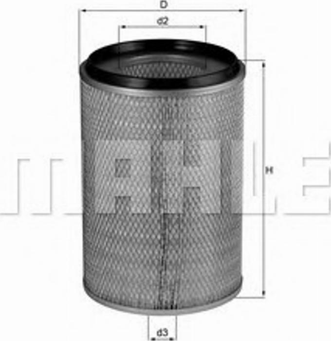 KNECHT LX 28 - Air Filter, engine autospares.lv